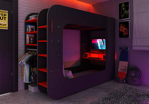 Sleep, Game, Repeat: How Gaming Beds Save Space and Enhance Play