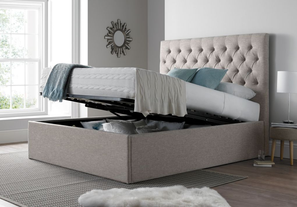 cheap ottoman beds with mattress uk