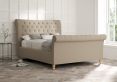 Cavendish Arran Natural Upholstered Compact Double Sleigh Bed Only