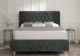 Billy Upholstered Bed Frame - Compact Double Bed Frame Only - Savannah Mocha