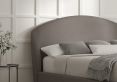 Eclipse Upholstered Bed Frame - Super King Size Bed Frame Only - Shetland Mercury