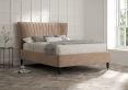 Melbury Upholstered Bed Frame - Double Bed Frame Only - Savannah Mocha