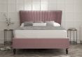 Melbury Upholstered Bed Frame - Double Bed Frame Only - Velvet Lilac
