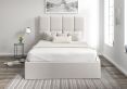 Turin Arran Natural Upholstered Ottoman Double Bed Frame Only