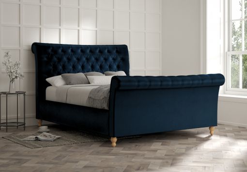 Cavendish Upholstered Sleigh Bed Only