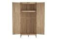 Newquay 2 Door Rattan Wardrobe