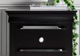 Chateaux Black 3 Drawer Bedside Only