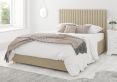 Levisham Ottoman Eire Linen Natural Single Bed Frame Only