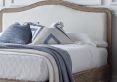 Lille Oak Upholstered Bed - Super King Bed Frame Only