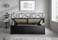 Malmo Black Wooden Ottoman Storage Bed - King Size Ottoman Only