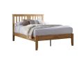 Malmo Oak Finish Wooden Bed Frame - King Size Bed Frame Only