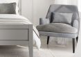 Saltmarsh Soft Grey Upholstered Accent Chair