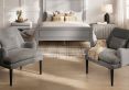 Saltmarsh Soft Grey Upholstered Accent Chair