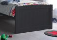 Portland Anthracite Grey Solo Bed Frame Only