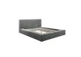 Aldeburgh Dapple Grey Velvet Upholstered King Size Bed Frame