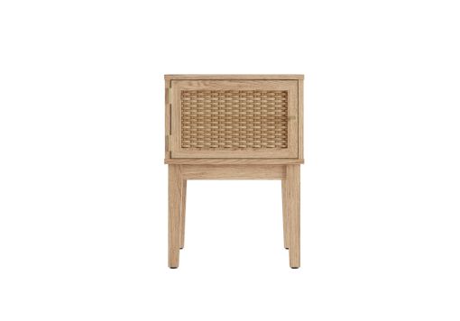 Newquay Rattan 1 Drawer Lamp Stand