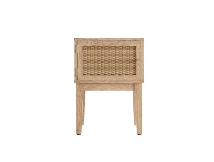 Newquay Rattan 1 Drawer Lamp Stand