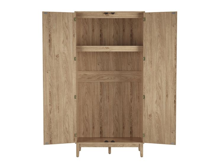 Newquay 2 Door Rattan Wardrobe