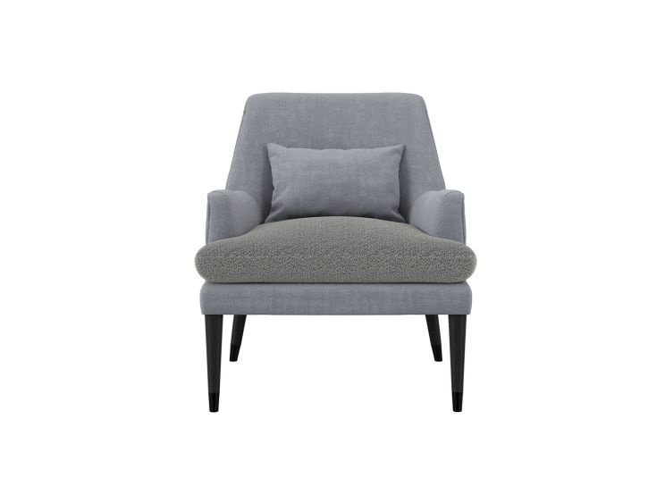 Saltmarsh Soft Grey Upholstered Accent Chair