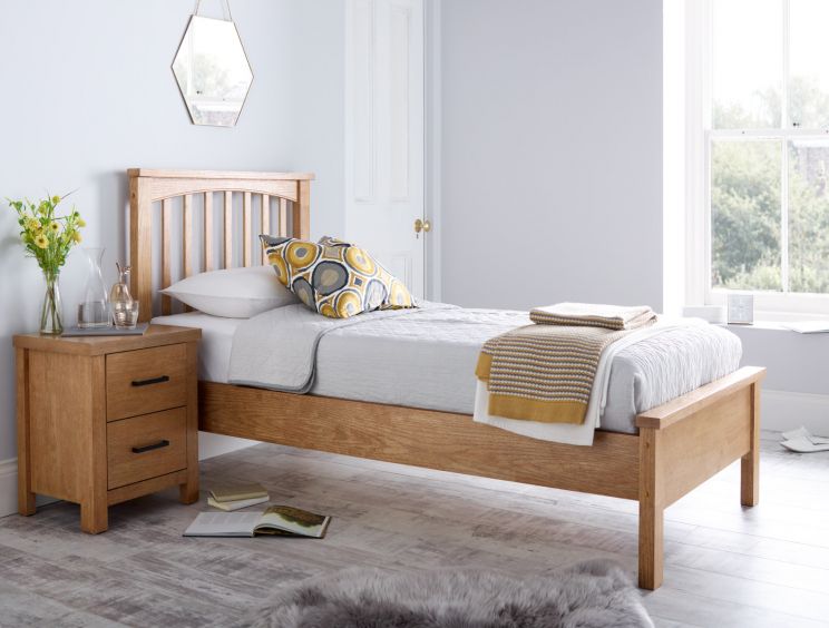 Oakridge Solo Wooden Bed Frame Lfe