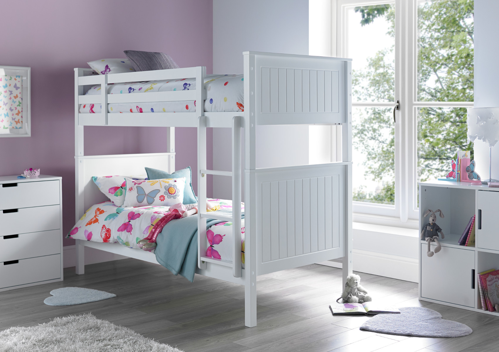 View New White Wooden Single Childrens Bed Time4Sleep information
